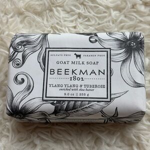 Beekman 1802 Ylang Ylang & Tuberose Goat Milk Soap - Black and White